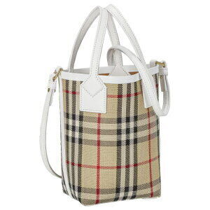 Burberry Beige Tan Shoulder Bag ARCHIVE WHITE